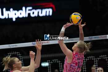 2024-11-22 - Joanna Wolosz (Prosecco Doc Imoco Conegliano) during Volley Italian Championship Serie A Women 2024/25 match between Numia VeroVolley Milano and Prosecco Doc Imoco Conegliano at Unipol Forum, Assago (MI), Italy on November 22, 2024 - VERO VOLLEY MILANO VS PROSECCO DOC IMOCO CONEGLIANO - SERIE A1 WOMEN - VOLLEYBALL