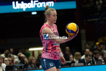 2024-11-22 - Joanna Wolosz (Prosecco Doc Imoco Conegliano) during Volley Italian Championship Serie A Women 2024/25 match between Numia VeroVolley Milano and Prosecco Doc Imoco Conegliano at Unipol Forum, Assago (MI), Italy on November 22, 2024 - VERO VOLLEY MILANO VS PROSECCO DOC IMOCO CONEGLIANO - SERIE A1 WOMEN - VOLLEYBALL