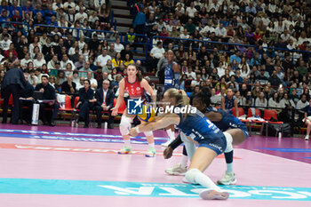 2024-11-22 - Nika Daalderop (Numia VeroVolley Milano) during Volley Italian Championship Serie A Women 2024/25 match between Numia VeroVolley Milano and Prosecco Doc Imoco Conegliano at Unipol Forum, Assago (MI), Italy on November 22, 2024 - VERO VOLLEY MILANO VS PROSECCO DOC IMOCO CONEGLIANO - SERIE A1 WOMEN - VOLLEYBALL