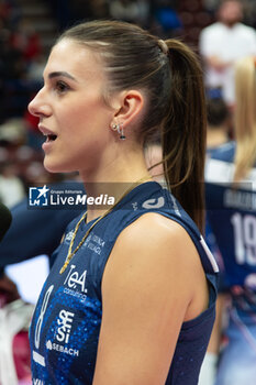 2024-11-22 - Alessia Orro (Numia VeroVolley Milano) during Volley Italian Championship Serie A Women 2024/25 match between Numia VeroVolley Milano and Prosecco Doc Imoco Conegliano at Unipol Forum, Assago (MI), Italy on November 22, 2024 - VERO VOLLEY MILANO VS PROSECCO DOC IMOCO CONEGLIANO - SERIE A1 WOMEN - VOLLEYBALL