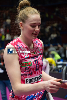 2024-11-22 - Isabelle Haak (Prosecco Doc Imoco Conegliano) during Volley Italian Championship Serie A Women 2024/25 match between Numia VeroVolley Milano and Prosecco Doc Imoco Conegliano at Unipol Forum, Assago (MI), Italy on November 22, 2024 - VERO VOLLEY MILANO VS PROSECCO DOC IMOCO CONEGLIANO - SERIE A1 WOMEN - VOLLEYBALL