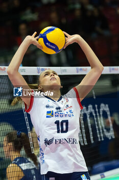 2024-10-16 - Sarah Van Aalen (Fenera Chieri '76) during Volley Italian Championship Serie A Women 2024/25 between Numia VeroVolley Milano and Reale Mutua Fenera Chieri at Opiquad Arena, Monza, Italy on October 16, 2024 - VERO VOLLEY MILANO VS REALE MUTUA FENERA CHIERI '76 - SERIE A1 WOMEN - VOLLEYBALL