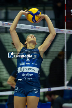 2024-10-16 - Alessia Orro (Numia VeroVolley Milano) during Volley Italian Championship Serie A Women 2024/25 between Numia VeroVolley Milano and Reale Mutua Fenera Chieri at Opiquad Arena, Monza, Italy on October 16, 2024 - VERO VOLLEY MILANO VS REALE MUTUA FENERA CHIERI '76 - SERIE A1 WOMEN - VOLLEYBALL