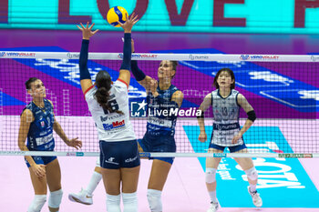 2024-10-16 - Anna Danesi (Numia VeroVolley Milano) during Volley Italian Championship Serie A Women 2024/25 between Numia VeroVolley Milano and Reale Mutua Fenera Chieri at Opiquad Arena, Monza, Italy on October 16, 2024 - VERO VOLLEY MILANO VS REALE MUTUA FENERA CHIERI '76 - SERIE A1 WOMEN - VOLLEYBALL