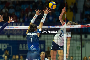 2024-10-16 - Anne Buijs (Fenera Chieri '76) during Volley Italian Championship Serie A Women 2024/25 between Numia VeroVolley Milano and Reale Mutua Fenera Chieri at Opiquad Arena, Monza, Italy on October 16, 2024 - VERO VOLLEY MILANO VS REALE MUTUA FENERA CHIERI '76 - SERIE A1 WOMEN - VOLLEYBALL