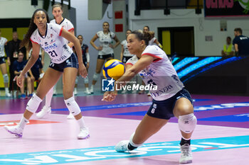 2024-10-16 - Avery Skinner (Fenera Chieri '76) during Volley Italian Championship Serie A Women 2024/25 between Numia VeroVolley Milano and Reale Mutua Fenera Chieri at Opiquad Arena, Monza, Italy on October 16, 2024 - VERO VOLLEY MILANO VS REALE MUTUA FENERA CHIERI '76 - SERIE A1 WOMEN - VOLLEYBALL