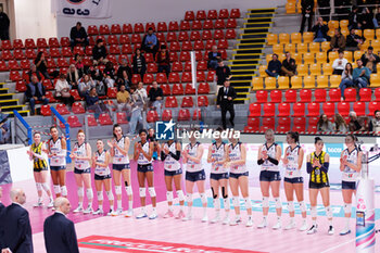 30/10/2024 - Volley Bergamo during the 5th round of the Serie A1 Women's Volleyball Championship between Roma Volley Club and Volley Bergamo on oct 30, 2024 at the Palazzetto dello Sport in Rome. - ROMA VOLLEY VS VOLLEY BERGAMO 1991 - SERIE A1 FEMMINILE - VOLLEY