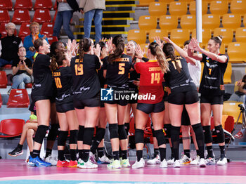 30/10/2024 - Roma Volley Club during the 5th round of the Serie A1 Women's Volleyball Championship between Roma Volley Club and Volley Bergamo on oct 30, 2024 at the Palazzetto dello Sport in Rome. - ROMA VOLLEY VS VOLLEY BERGAMO 1991 - SERIE A1 FEMMINILE - VOLLEY