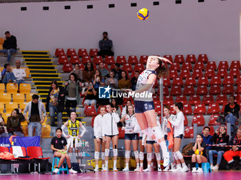 30/10/2024 - Michaela Mlejnkova of Volley Bergamo during the 5th round of the Serie A1 Women's Volleyball Championship between Roma Volley Club and Volley Bergamo on oct 30, 2024 at the Palazzetto dello Sport in Rome. - ROMA VOLLEY VS VOLLEY BERGAMO 1991 - SERIE A1 FEMMINILE - VOLLEY