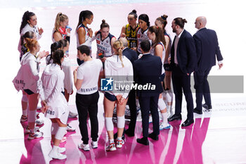 30/10/2024 - Volley Bergamo during the 5th round of the Serie A1 Women's Volleyball Championship between Roma Volley Club and Volley Bergamo on oct 30, 2024 at the Palazzetto dello Sport in Rome. - ROMA VOLLEY VS VOLLEY BERGAMO 1991 - SERIE A1 FEMMINILE - VOLLEY