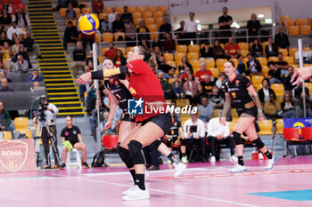 30/10/2024 - Giorgia Zannoni of Roma Volley Club during the 5th round of the Serie A1 Women's Volleyball Championship between Roma Volley Club and Volley Bergamo on oct 30, 2024 at the Palazzetto dello Sport in Rome. - ROMA VOLLEY VS VOLLEY BERGAMO 1991 - SERIE A1 FEMMINILE - VOLLEY