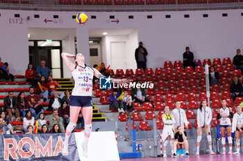 30/10/2024 - Ashley Evans of Volley Bergamo during the 5th round of the Serie A1 Women's Volleyball Championship between Roma Volley Club and Volley Bergamo on oct 30, 2024 at the Palazzetto dello Sport in Rome. - ROMA VOLLEY VS VOLLEY BERGAMO 1991 - SERIE A1 FEMMINILE - VOLLEY