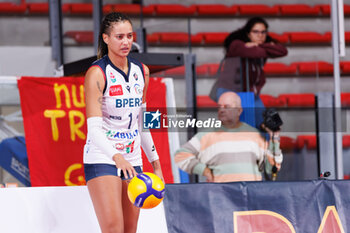 30/10/2024 - Vittoria Piani of Volley Bergamo during the 5th round of the Serie A1 Women's Volleyball Championship between Roma Volley Club and Volley Bergamo on oct 30, 2024 at the Palazzetto dello Sport in Rome. - ROMA VOLLEY VS VOLLEY BERGAMO 1991 - SERIE A1 FEMMINILE - VOLLEY