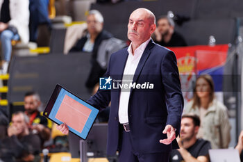 30/10/2024 - Carlo Parisi coach of Volley Bergamo during the 5th round of the Serie A1 Women's Volleyball Championship between Roma Volley Club and Volley Bergamo on oct 30, 2024 at the Palazzetto dello Sport in Rome. - ROMA VOLLEY VS VOLLEY BERGAMO 1991 - SERIE A1 FEMMINILE - VOLLEY