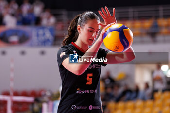 30/10/2024 - Michela Ciarrocchi of Roma Volley Club during the 5th round of the Serie A1 Women's Volleyball Championship between Roma Volley Club and Volley Bergamo on oct 30, 2024 at the Palazzetto dello Sport in Rome. - ROMA VOLLEY VS VOLLEY BERGAMO 1991 - SERIE A1 FEMMINILE - VOLLEY