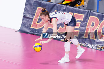 30/10/2024 - Linda Manfredini of Volley Bergamo during the 5th round of the Serie A1 Women's Volleyball Championship between Roma Volley Club and Volley Bergamo on oct 30, 2024 at the Palazzetto dello Sport in Rome. - ROMA VOLLEY VS VOLLEY BERGAMO 1991 - SERIE A1 FEMMINILE - VOLLEY