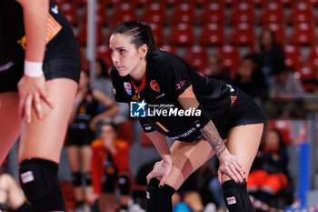 30/10/2024 - Claudia Provaroni of Roma Volley Club during the 5th round of the Serie A1 Women's Volleyball Championship between Roma Volley Club and Volley Bergamo on oct 30, 2024 at the Palazzetto dello Sport in Rome. - ROMA VOLLEY VS VOLLEY BERGAMO 1991 - SERIE A1 FEMMINILE - VOLLEY