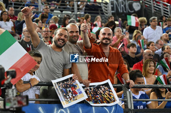 2024-09-28 - Supporters during the Supercoppa Fineco Lega Volley Femminile between Prosecco Doc Imoco Conegliano Vs Vero Volley Milano at Palazzo dello Sport on September 28, 2024 in Rome, Italy. - PROSECCO DOC IMOCO CONEGLIANO VS VERO VOLLEY MILANO - WOMEN SUPERCOPPA - VOLLEYBALL