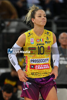 2024-09-28 - Monica De Gennaro of Prosecco Doc Imoco Conegliano during the Supercoppa Fineco Lega Volley Femminile between Prosecco Doc Imoco Conegliano Vs Vero Volley Milano at Palazzo dello Sport on September 28, 2024 in Rome, Italy. - PROSECCO DOC IMOCO CONEGLIANO VS VERO VOLLEY MILANO - WOMEN SUPERCOPPA - VOLLEYBALL