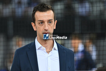 2024-09-28 - Daniele Santarelli head coach of Prosecco Doc Imoco Conegliano during the Supercoppa Fineco Lega Volley Femminile between Prosecco Doc Imoco Conegliano Vs Vero Volley Milano at Palazzo dello Sport on September 28, 2024 in Rome, Italy. - PROSECCO DOC IMOCO CONEGLIANO VS VERO VOLLEY MILANO - WOMEN SUPERCOPPA - VOLLEYBALL