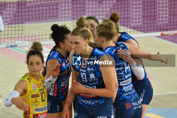 2024-09-28 - Prosecco Doc Imoco Conegliano during the Supercoppa Fineco Lega Volley Femminile between Prosecco Doc Imoco Conegliano Vs Vero Volley Milano at Palazzo dello Sport on September 28, 2024 in Rome, Italy. - PROSECCO DOC IMOCO CONEGLIANO VS VERO VOLLEY MILANO - WOMEN SUPERCOPPA - VOLLEYBALL