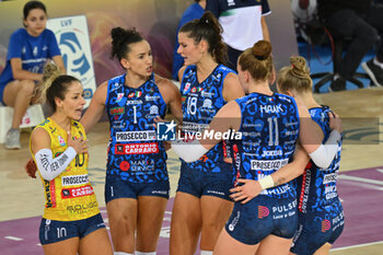 2024-09-28 - Prosecco Doc Imoco Conegliano during the Supercoppa Fineco Lega Volley Femminile between Prosecco Doc Imoco Conegliano Vs Vero Volley Milano at Palazzo dello Sport on September 28, 2024 in Rome, Italy. - PROSECCO DOC IMOCO CONEGLIANO VS VERO VOLLEY MILANO - WOMEN SUPERCOPPA - VOLLEYBALL