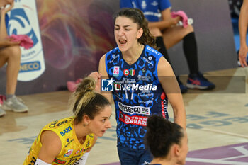 2024-09-28 - Martyna Lukasik of Prosecco Doc Imoco Conegliano in action during the Supercoppa Fineco Lega Volley Femminile between Prosecco Doc Imoco Conegliano Vs Vero Volley Milano at Palazzo dello Sport on September 28, 2024 in Rome, Italy. - PROSECCO DOC IMOCO CONEGLIANO VS VERO VOLLEY MILANO - WOMEN SUPERCOPPA - VOLLEYBALL