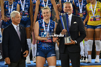 2024-09-28 - Prosecco Doc Imoco Conegliano during the Supercoppa Fineco Lega Volley Femminile between Prosecco Doc Imoco Conegliano Vs Vero Volley Milano at Palazzo dello Sport on September 28, 2024 in Rome, Italy. - PROSECCO DOC IMOCO CONEGLIANO VS VERO VOLLEY MILANO - WOMEN SUPERCOPPA - VOLLEYBALL