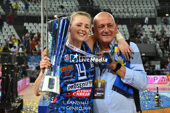 2024-09-28 - Joanna Wołosz of Prosecco Doc Imoco Conegliano during the Supercoppa Fineco Lega Volley Femminile between Prosecco Doc Imoco Conegliano Vs Vero Volley Milano at Palazzo dello Sport on September 28, 2024 in Rome, Italy. - PROSECCO DOC IMOCO CONEGLIANO VS VERO VOLLEY MILANO - WOMEN SUPERCOPPA - VOLLEYBALL