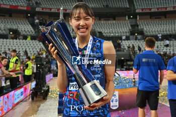 2024-09-28 - Nanami Seki of Prosecco Doc Imoco Conegliano during the Supercoppa Fineco Lega Volley Femminile between Prosecco Doc Imoco Conegliano Vs Vero Volley Milano at Palazzo dello Sport on September 28, 2024 in Rome, Italy. - PROSECCO DOC IMOCO CONEGLIANO VS VERO VOLLEY MILANO - WOMEN SUPERCOPPA - VOLLEYBALL