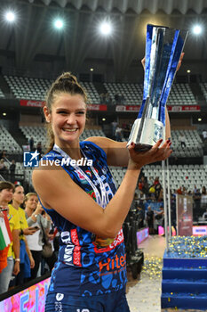 2024-09-28 - Cristina Chirichella of Prosecco Doc Imoco Conegliano during the Supercoppa Fineco Lega Volley Femminile between Prosecco Doc Imoco Conegliano Vs Vero Volley Milano at Palazzo dello Sport on September 28, 2024 in Rome, Italy. - PROSECCO DOC IMOCO CONEGLIANO VS VERO VOLLEY MILANO - WOMEN SUPERCOPPA - VOLLEYBALL