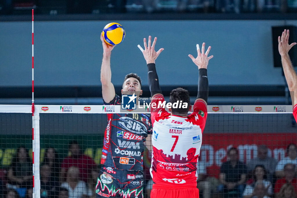 Sir Susa Vim Perugia vs Gas Sales Bluenergy Piacenza - SUPERCOPPA - VOLLEYBALL