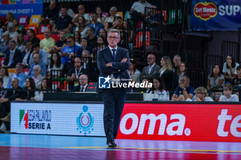 2024-09-21 - Angelo Lorenzetti (Head Coach of Sir Susa Vim Perugia) - SIR SUSA VIM PERUGIA VS GAS SALES BLUENERGY PIACENZA - SUPERCOPPA - VOLLEYBALL