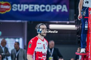 2024-09-21 - Antoine Brizard (Gas Sales Bluenergy Piacenza) - SIR SUSA VIM PERUGIA VS GAS SALES BLUENERGY PIACENZA - SUPERCOPPA - VOLLEYBALL