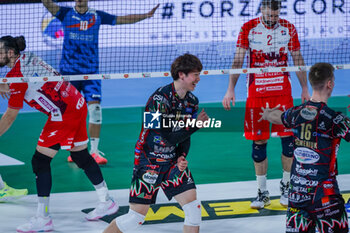 2024-09-21 - 14 Yuki Ishikawa (Sir Susa Vim Perugia) happiness - SIR SUSA VIM PERUGIA VS GAS SALES BLUENERGY PIACENZA - SUPERCOPPA - VOLLEYBALL