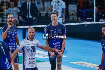 2024-09-21 - #31 Arthur Szwarc (Vero Volley Monza) exultation - ITAS TRENTINO VS VERO VOLLEY MONZA - SUPERCOPPA - VOLLEYBALL