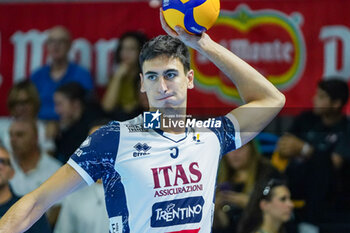 2024-09-22 - 5 Alessandro Michieletto (Itas Trentino) warm up - FINAL - SIR SUSA VIM PERUGIA VS ITAS TRENTINO - SUPERCOPPA - VOLLEYBALL