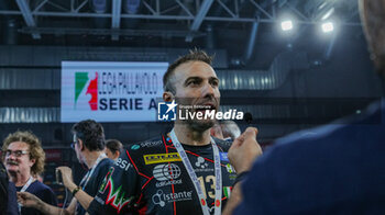 2024-09-22 - Perugia celebrates the victory - FINAL - SIR SUSA VIM PERUGIA VS ITAS TRENTINO - SUPERCOPPA - VOLLEYBALL