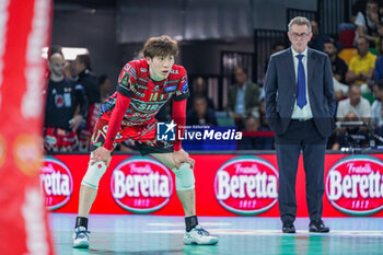 2024-09-22 - 14 Yuki Ishikawa (Sir Susa Vim Perugia) - FINAL - SIR SUSA VIM PERUGIA VS ITAS TRENTINO - SUPERCOPPA - VOLLEYBALL