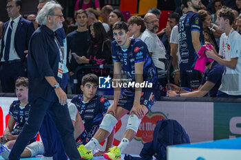 2024-09-22 - 5 Alessandro Michieletto (Itas Trentino) after the match - FINAL - SIR SUSA VIM PERUGIA VS ITAS TRENTINO - SUPERCOPPA - VOLLEYBALL