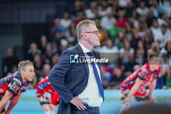 2024-09-22 - Angelo Lorenzetti (Head Coach of Sir Susa Vim Perugia) - FINAL - SIR SUSA VIM PERUGIA VS ITAS TRENTINO - SUPERCOPPA - VOLLEYBALL