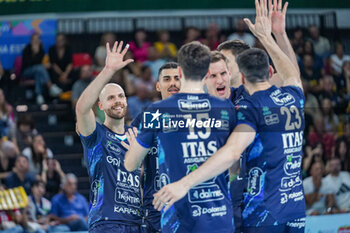 2024-09-22 - Trentino exultation - FINAL - SIR SUSA VIM PERUGIA VS ITAS TRENTINO - SUPERCOPPA - VOLLEYBALL