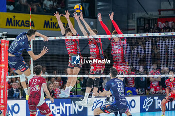 2024-09-22 - 5 Alessandro Michieletto (Itas Trentino) attack - FINAL - SIR SUSA VIM PERUGIA VS ITAS TRENTINO - SUPERCOPPA - VOLLEYBALL