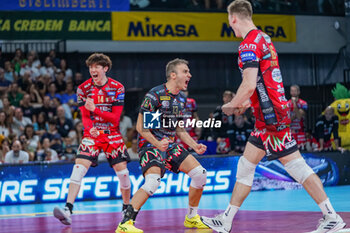 2024-09-22 - 13 Massimo Colaci (Sir Susa Vim Perugia) exultation - FINAL - SIR SUSA VIM PERUGIA VS ITAS TRENTINO - SUPERCOPPA - VOLLEYBALL