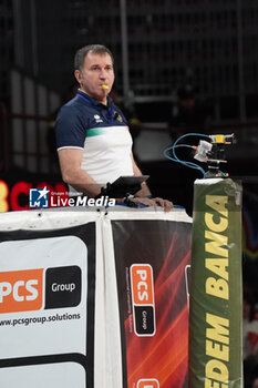 2024-01-07 - massimo florian (referee) - SIR SAFETY SUSA VIM PERUGIA VS VERO VOLLEY MONZA - SUPERLEAGUE SERIE A - VOLLEYBALL