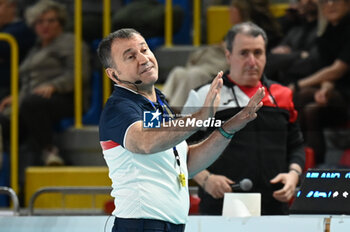 2024-01-21 - Massimo Florian (Second referee of the match) - CUCINE LUBE CIVITANOVA VS ALLIANZ MILANO - SUPERLEAGUE SERIE A - VOLLEYBALL