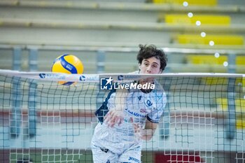 2024-01-24 - (Cisterna Volley)Finauri Alessandro attack - CISTERNA VOLLEY VS GAS SALES BLUENERGY PIACENZA - SUPERLEAGUE SERIE A - VOLLEYBALL