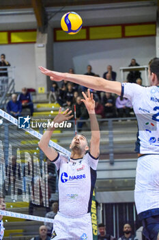 2024-01-24 - (Cisterna Volley) Baranowicz Michele - CISTERNA VOLLEY VS GAS SALES BLUENERGY PIACENZA - SUPERLEAGUE SERIE A - VOLLEYBALL