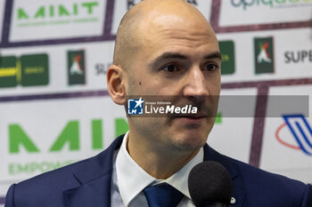 2024-02-03 - Head Coach Fabio Soli (Trentino Volley) - VERO VOLLEY MONZA VS ITAS TRENTINO - SUPERLEAGUE SERIE A - VOLLEYBALL