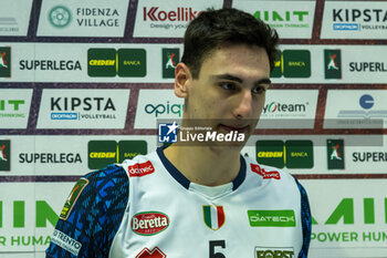2024-02-03 - Alessandro Michieletto (Trentino Volley) is MVP - VERO VOLLEY MONZA VS ITAS TRENTINO - SUPERLEAGUE SERIE A - VOLLEYBALL